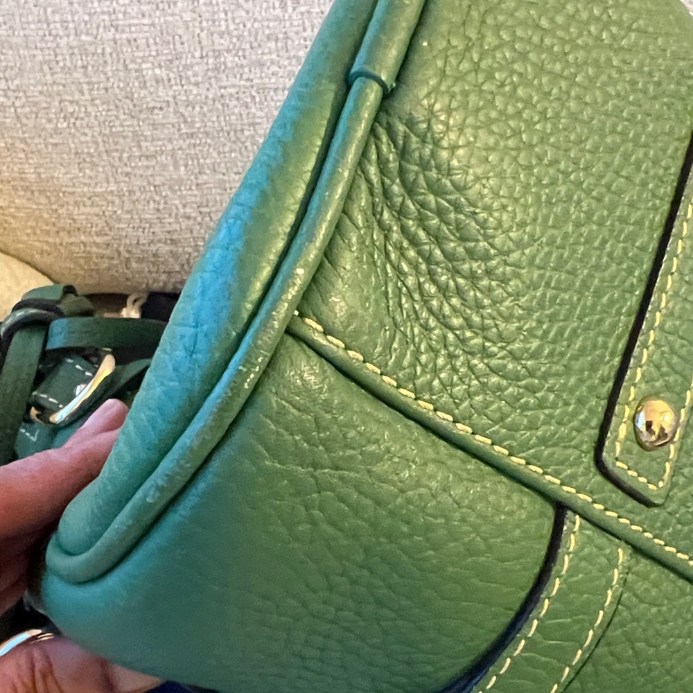 Dooney & Bourke Emerald Green Satchel - Picture 12 of 16
